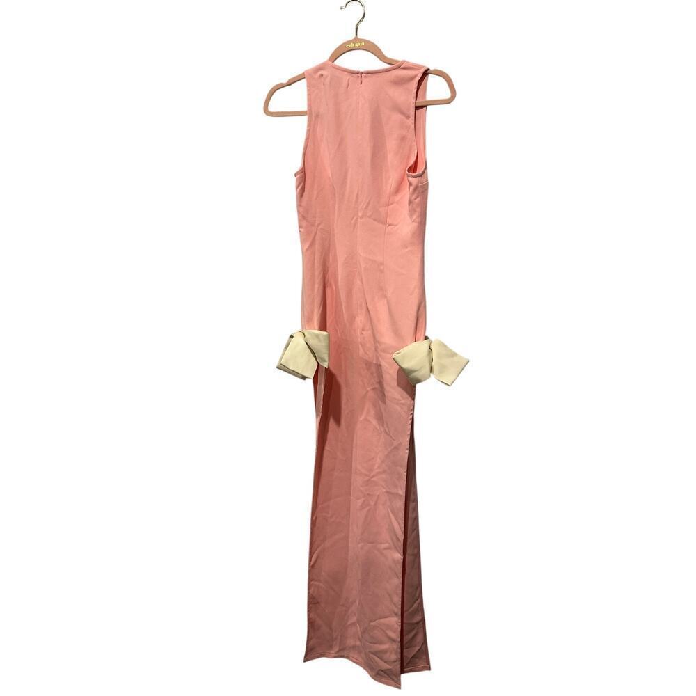 NEW REVOLVE Atoir Size 4 Jana Pink Bow Double Split Valentine Day Date Night - Picture 6 of 15